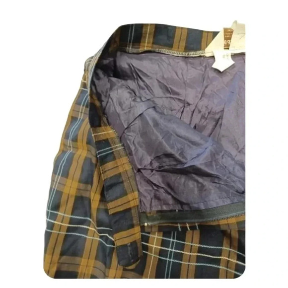 Al Jean Canada INC Vintage 100% Wool Plaid Pants Size  16 - Picture 5 of 8